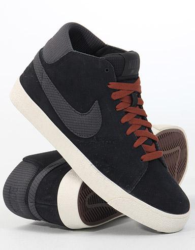 Foto Nike Skateboarding Blazer Mid LR Calzado - Negro