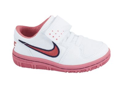 Foto Nike SMS Peanut 3 Textile Zapatillas - Bebés/Chicas pequeñas - Blanco/Rosa - 2C