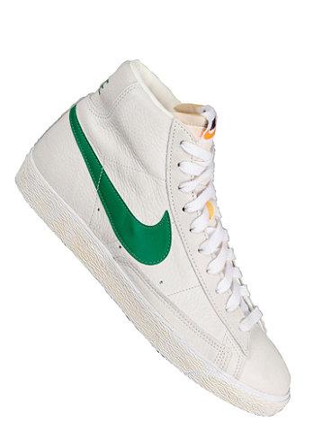 Foto Nike Sportswear Blazer Mid Premium sail/pine green-white-gum mid brown