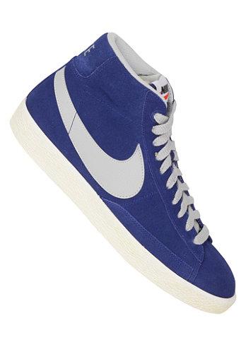 Foto Nike Sportswear Blazer Mid Premium Vintage Suede dp ryl bl/strt gry-gm md brwn