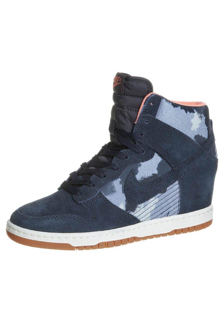 Foto Nike Sportswear DUNK SKY Botines de cuña azul