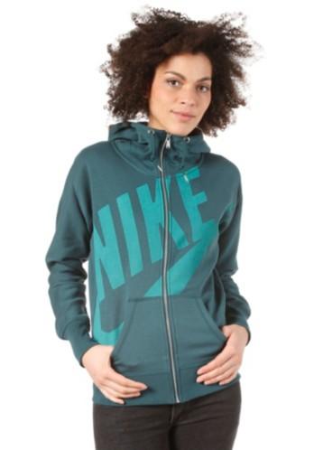 Foto Nike Sportswear Womens FZ Hooded Zip Sweat dk atomic teal/atomic teal