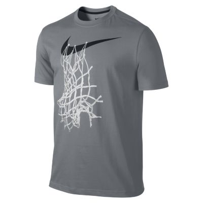 Foto Nike Swoosh Net Camiseta - Hombre - Gris - XXL