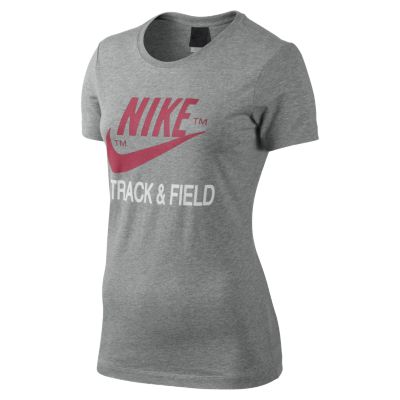 Foto Nike Track and Field Camiseta - Mujer - Gris - S