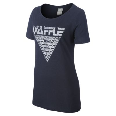 Foto Nike Waffle Archive Camiseta - Mujer - Azul - L