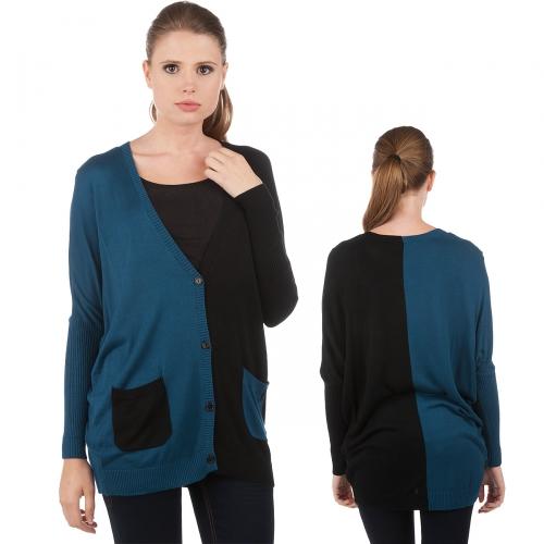 Foto Nikita Faunus chaqueta jersey Orion azul/negro talla XS