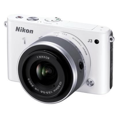 Foto Nikon 1 J3 with Nikkor VR 10-30mm f/3.5-5.6 (White)