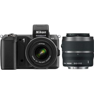 Foto Nikon 1 V2 (10-30mm) (30-110mm) (Black)