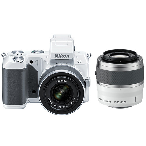 Foto Nikon 1 V2 (10-30mm) (30-110mm) (White)