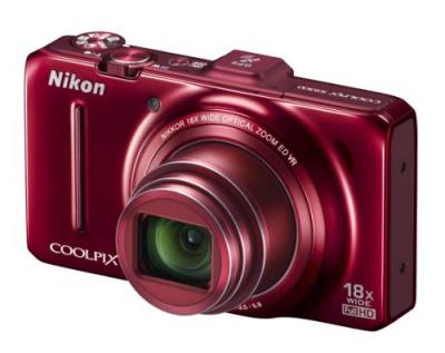 Foto Nikon Coolpix S9300 Rojo