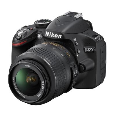 Foto Nikon D3200 Kit (18-55mm) Black