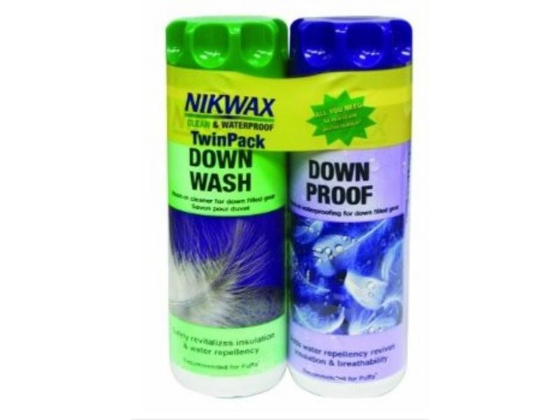 Foto Nikwax Down Wash/Down Proof Clean & Proof Twin Pack