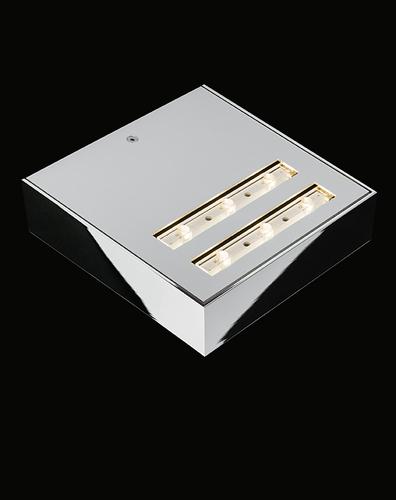 Foto Nimbus Air Maxx Power LED 130 einseitig abstrahlend blanco neutro (3000K), aluminio anodizado Wandleuchte