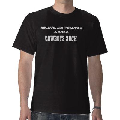 Foto Ninja Y Los Piratas Están De Acuerdo, Los Vaqueros T-shirts