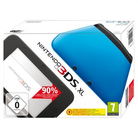 Foto Nintendo 3ds Xl Azul Y Negro