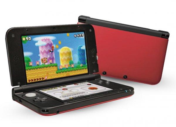 Foto Nintendo 3ds xl negro y rojo