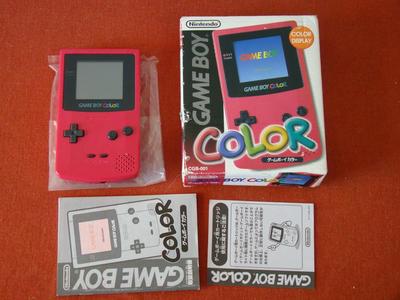 Foto Nintendo Game Boy Color Pink / Japan / Mint / Gbc   Powerseller  289