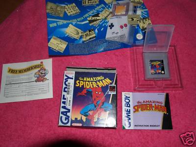 Foto Nintendo Gameboy Game Boy The Amazing Spider-man Completo Pal