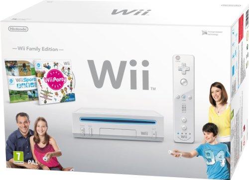 Foto Nintendo Wii Hw Blanca + Wii Party + Wii Sports