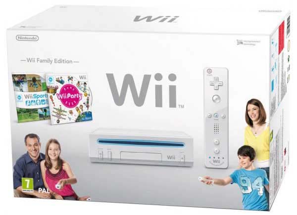 Foto nintendo wii pack wii sport + party
