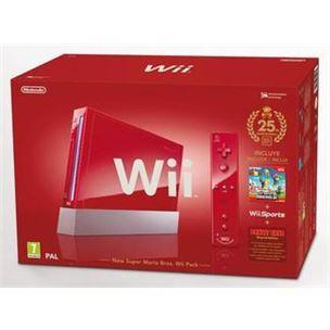 Foto Nintendo wii roja 25 aniversario