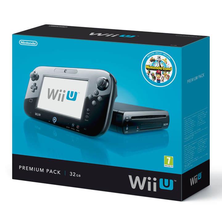 Foto Nintendo Wii U Negra Premium Pack + Nintendo Land