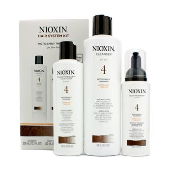 Foto Nioxin System 4 System Kit para Cabello Fino, Tratado Quimicamente, De