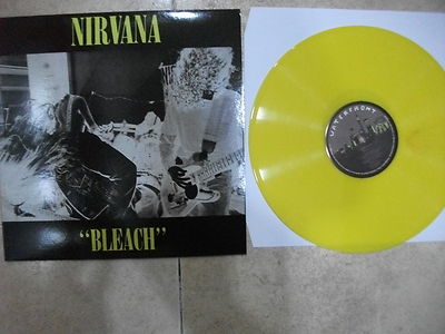 Foto Nirvana ‎– Bleach  ' Lp Mint Yellow  Limited  Damp 114