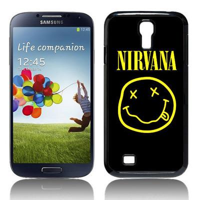 Foto Nirvana Logo Samsung Galaxy S4 Funda Carcasa Cover Hard Case I9500 Custodia