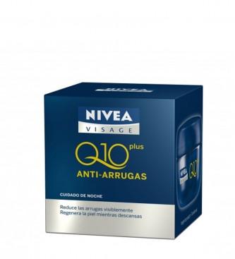 Foto Nivea. Crema de noche anti-arrugas NIVEA Q10 PLUS 50ml-Todo tipo de pi