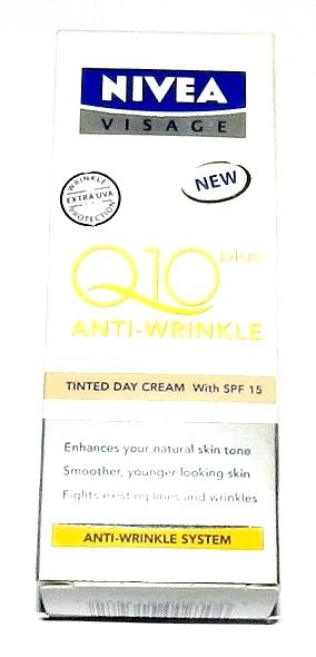 Foto Nivea Visage Q10 Anti Wrinkle Tinted Day Cream