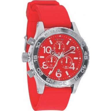 Foto Nixon 42-20 Chrono Red Watch Model Number:A038-1200
