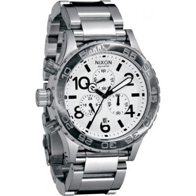 Foto Nixon The 42-20 Chrono Stainless Steel Watch Model Number:A037-1100