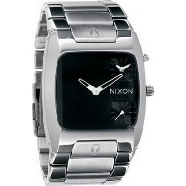 Foto Nixon The Banks Black Steel Watch Model Number:A060-1000