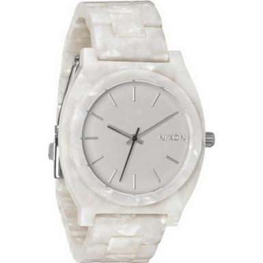 Foto Nixon The Time Teller Acetate White Granite Watch Model Number:A32 ...