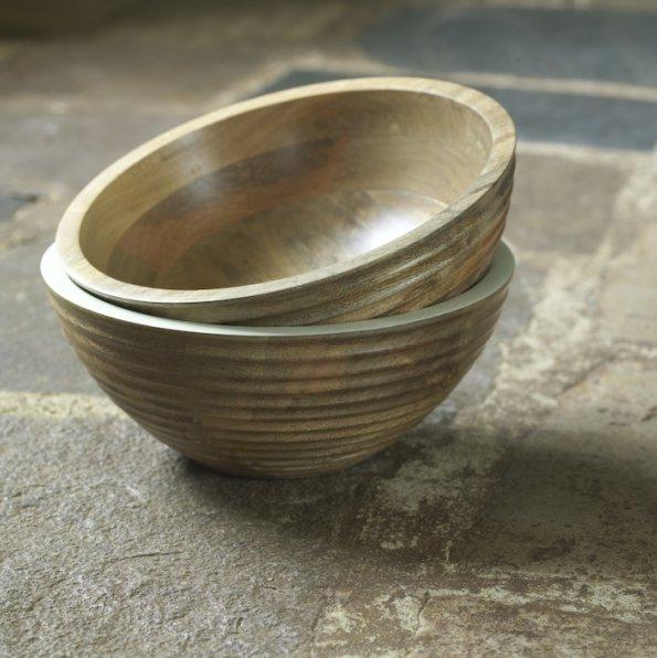 Foto Nkuku 'Basheera' Mango Wood Bowl