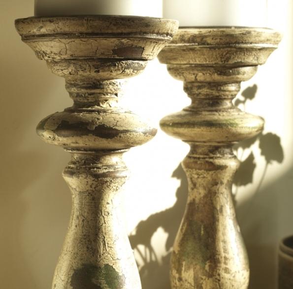 Foto Nkuku Ebbu Tall Candle Holders - One Pair