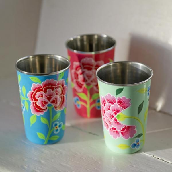 Foto Nkuku 'Franjipani' Floral Cups