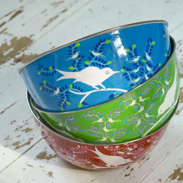 Foto Nkuku Large 'Eva' Bowl (Red)