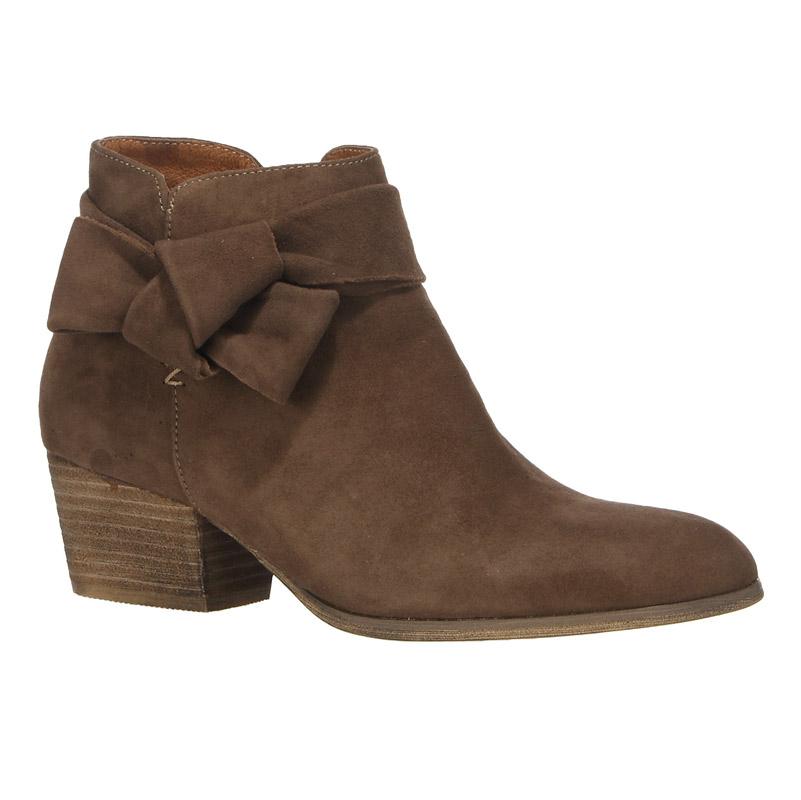 Foto No Name Botas - folk belt suede - Marron / Camello