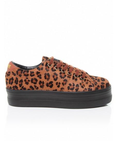 Foto No Name Print Plato Leopard Platform Trainers 4UK/37EU PRINT