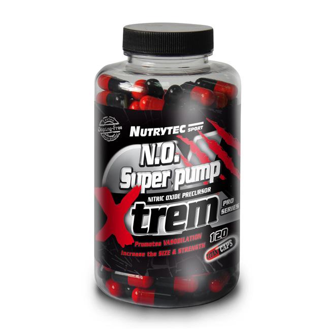 Foto N.O. Super Pump Xtrem - 120 caps - NUTRYTEC XTREM
