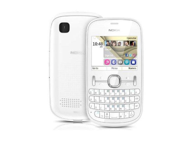 Foto Nokia Asha 200 Blanco. Telefono Movil Libre
