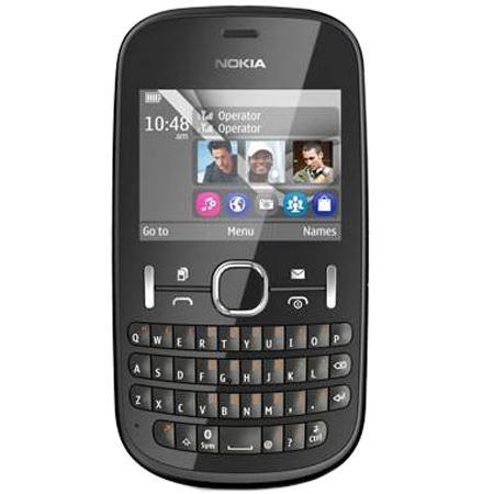 Foto Nokia Asha 200 Graphite