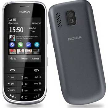 Foto Nokia Asha 203 Gris . Móviles libres