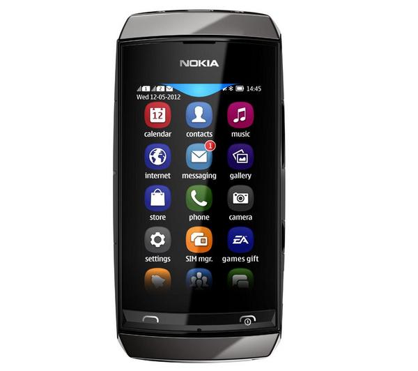 Foto Nokia Asha 305 - dark grey