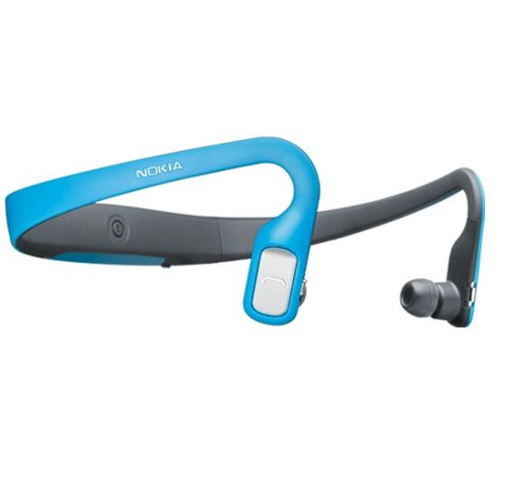 Foto Nokia BH-505 Azul, auriculares Stereo Bluetooth de nuca