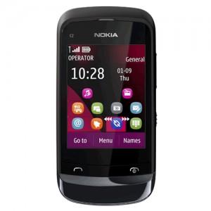 Foto Nokia C2-02 chrome black EU