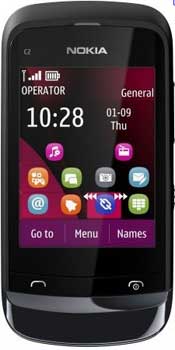 Foto Nokia C2-02 Cromo Negro . Móviles libres