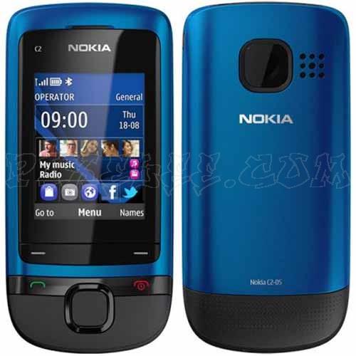 Foto Nokia C2-05 Touch and Type Azul
